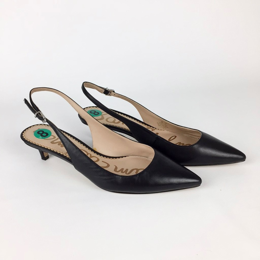 Sam Edelman Ludlow Slingback Kitten Heel Pumps 8